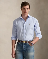 Polo Ralph Lauren Men's Long-Sleeve Pinpoint Oxford Shirt