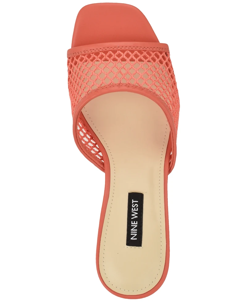 Nine West Women's Cabana Square Toe Dress Sandals