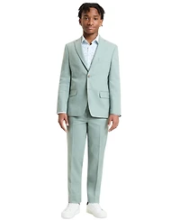 Michael Kors Boys' 8-20 Sage Linen Notch Collar Jacket