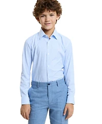 Michael Kors Boys' 8-20 Long-Sleeve Shirt