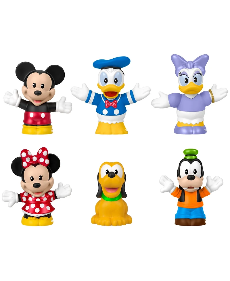 Fisher Price Little People Disney Mickey and Friends 6-Piece Figure Set