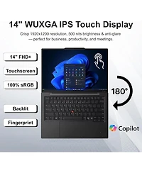 Lenovo ThinkPad X1 Carbon 14" Traditional Laptop Intel Core Ultra 7 32GB Ram Intel Graphics 1TB Ssd Storage Windows 11 Pro 60Hz - Black