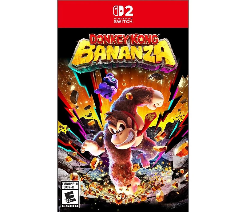 Nintendo Donkey Kong Bananza Switch 2 Bundle with Controller