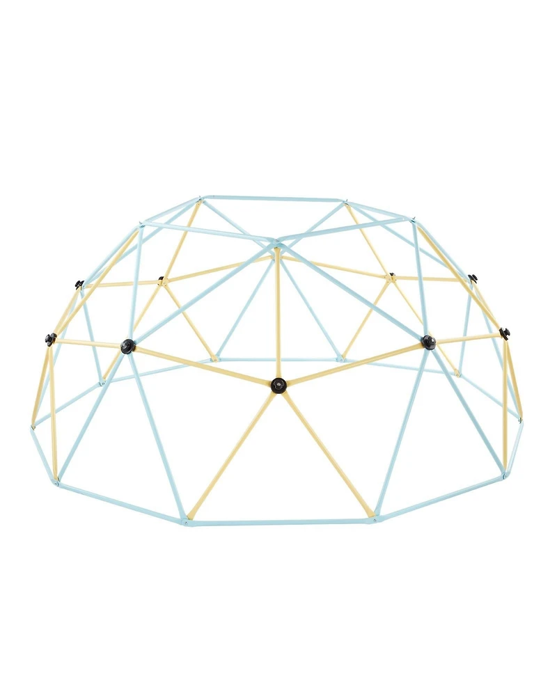 Sugift 10FT Kids Climbing Dome 1000 Lb Capacity with Octopus Net and Basketballs