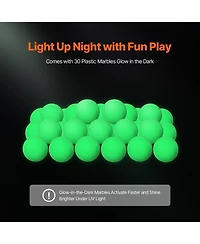 Sugift 230-Piece Marble Run Set with Motorized Elevator & 15 Marbles