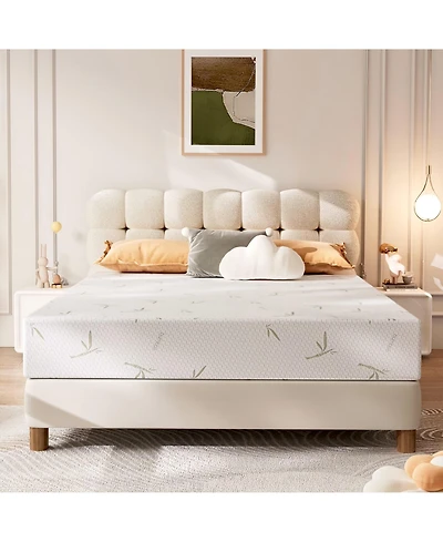 Sugift 8-Inch Full Mattress, Gel Tea Infused Memory Foam Mattress