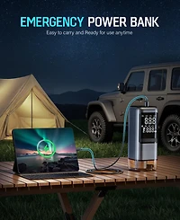 Sugift 20-Amp Battery Charger/Maintainer with Lcd Display & Desulfation Mode