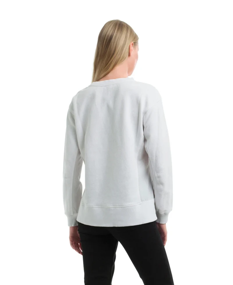 Wilt Clothing Women's Woven Side Panels Sweatshirt