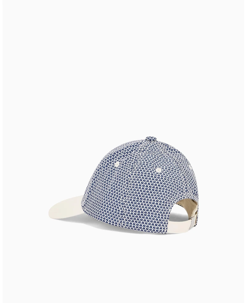 A|X Armani Exchange Men's Nylon Allover Print Logo Cap