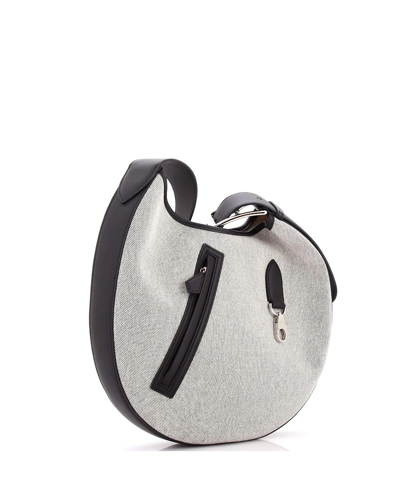 Pre-Owned HERMES Arcon Bag Toile and Leather