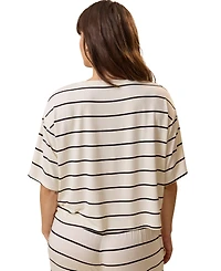 Kindred Bravely Maternity Aria Casual Short Sleeve Cropped Top Limited Edition Color