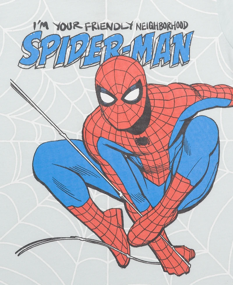Spider-Man Boys' Toddler 2T-5T Web Swing Short-Sleeve T-Shirt