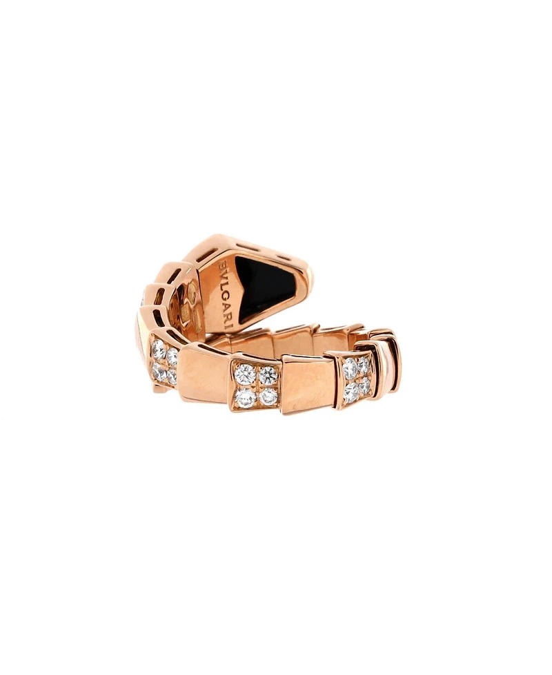 Pre-Owned Bvlgari Serpenti Viper One-Coil Ring