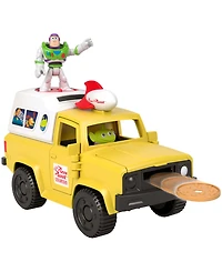 Imaginext Disney and Pixar Toy Story Pizza Planet Truck with Buzz Lightyear and Alien Action Figures