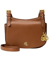 Lauren Ralph Leather Small Marcy Crossbody Bag