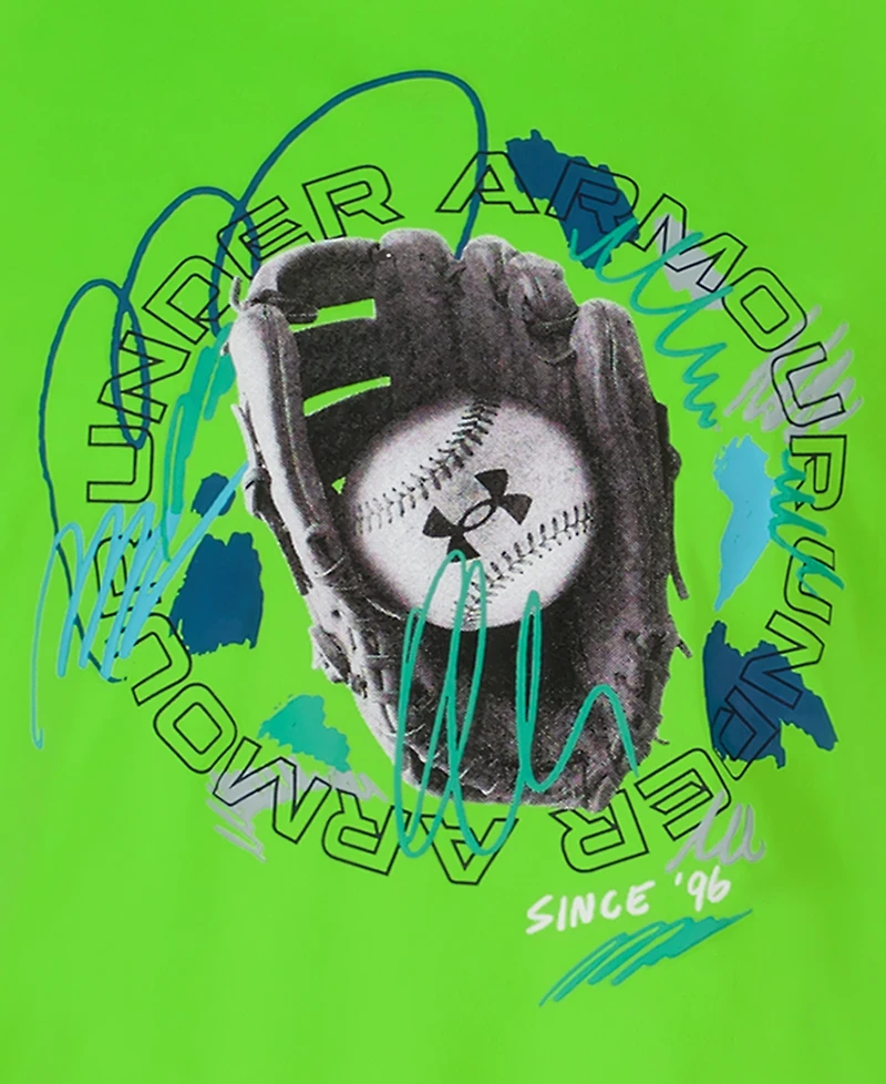 Under Armour Boys' 2T-7 Tech Curve Ball Short-Sleeve T-Shirt