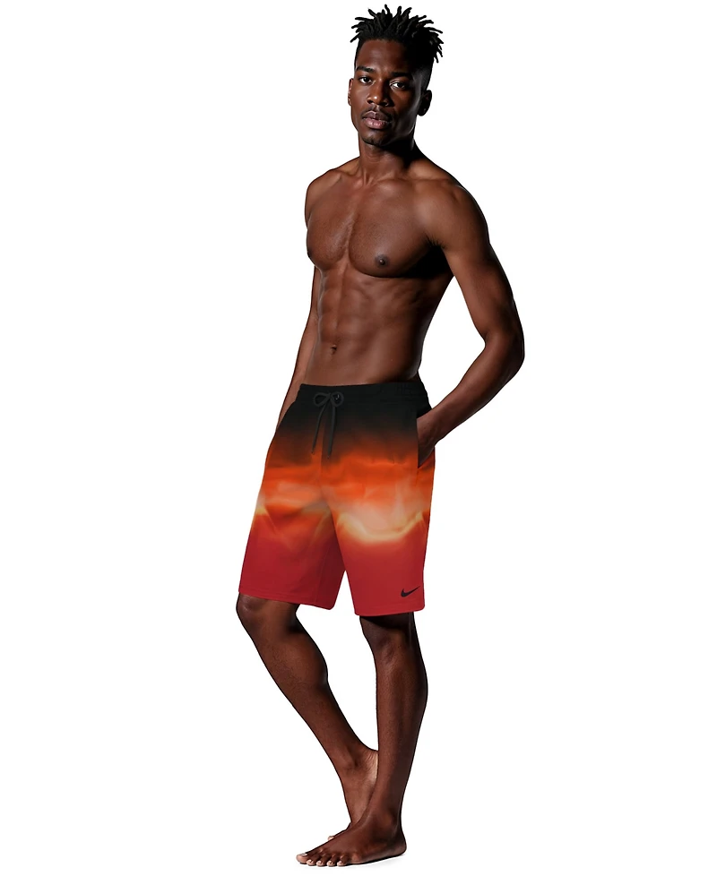Nike Men's 9" Breaker Fade Volley Swim Shorts