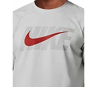 Nike Men's Long-Sleeve Crewneck Hydro Guard Swim Shirt