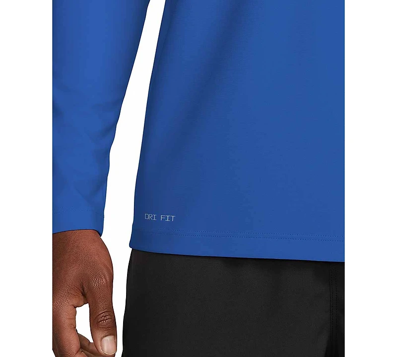 Nike Men's Long-Sleeve Crewneck Hydro Guard Swim Shirt