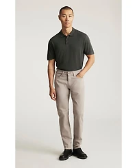 Mavi Jeans Men's Marcus Slim Straight Leg Porcelain Athletic