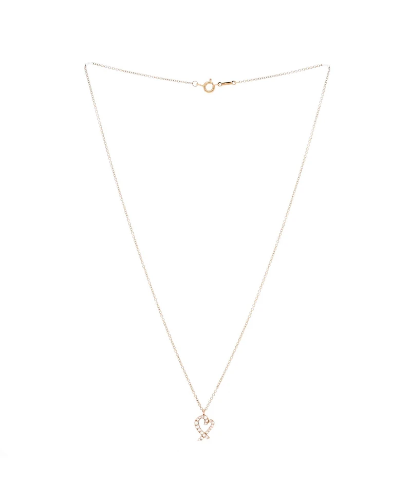 Pre-Owned Tiffany & Co Paloma Picasso Loving Heart Pendant Necklace