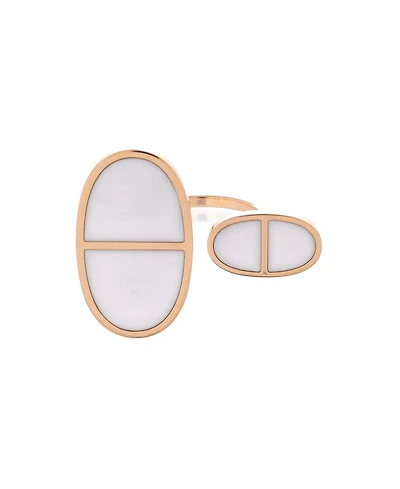 Pre-Owned Hermes Chaine d'Ancre Verso Ring