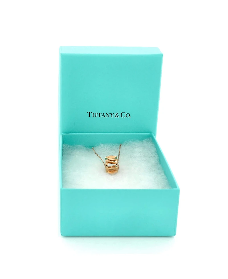 Pre-Owned Tiffany & Co Atlas X Open Pendant Necklace