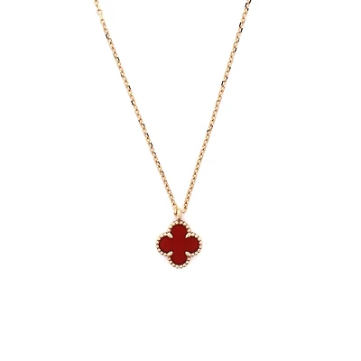 Pre-Owned Van Cleef & Arpels Sweet Alhambra Pendant Necklace