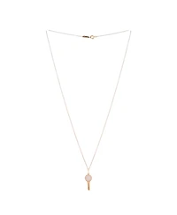 Pre-Owned Tiffany & Co Modern Keys Round Pendant Necklace
