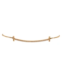 Pre-Owned Tiffany & Co T Smile Chain Bracelet