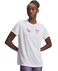 Under Armour Women's Crewneck Graphic Detail T-Shirt