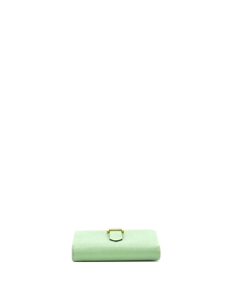 Pre-Owned Hermes Compact Trifold Bearn Wallet Chevre Mysore