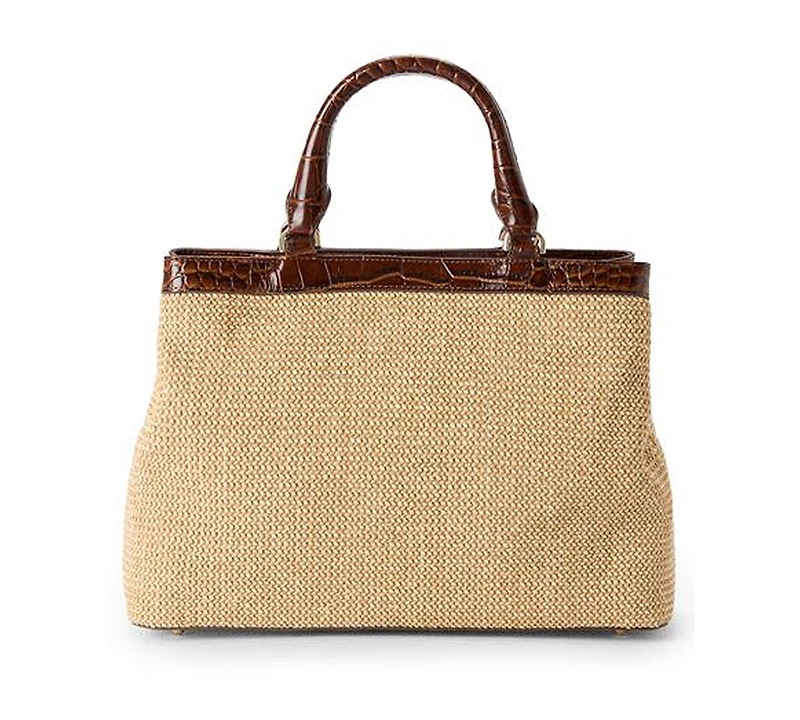 Brahmin Denise Medium Magnetic Bridge Satchel Bag