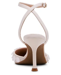 Madden Girl Women's Flora-s Pailette Embellished Pointed Toe Two-Piece Pumps