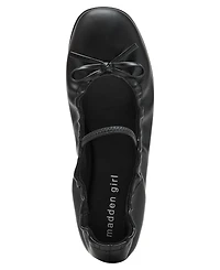Madden Girl Women's Becca Mary Jane Slip-On Ballet Flats