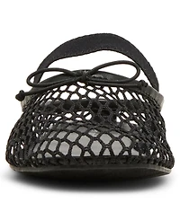 Madden Girl Women's Bonita Mesh Mary Jane Slip-On Ballet Flats