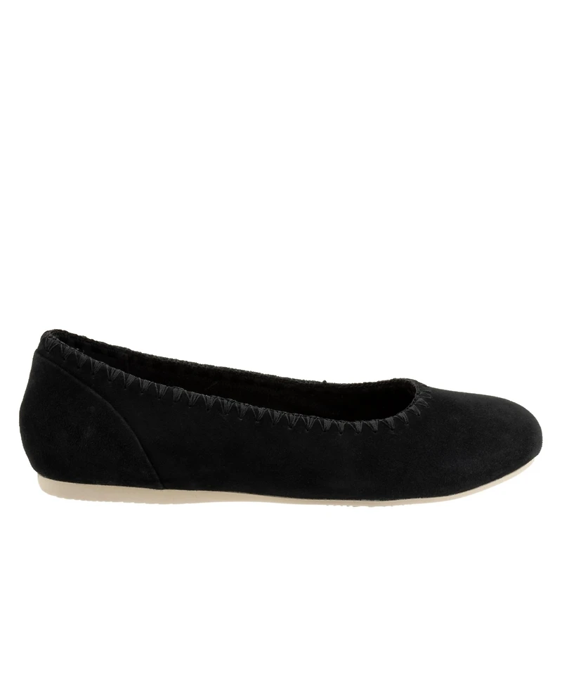 Softwalk Women's Sonoma Embroidery Flat