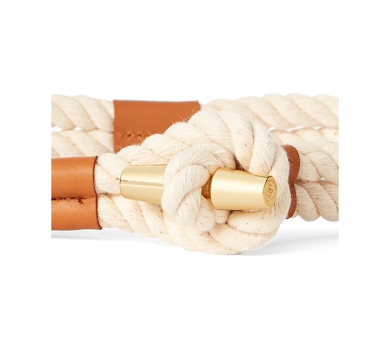 Lauren Ralph Medium Toggle Rope Belt