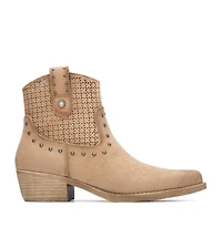 Xti Refresh Collection Women's Suede Ankle Booties