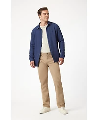 Mavi Jeans Men's Zach Straight Leg In Khaki Casual Twill Pant