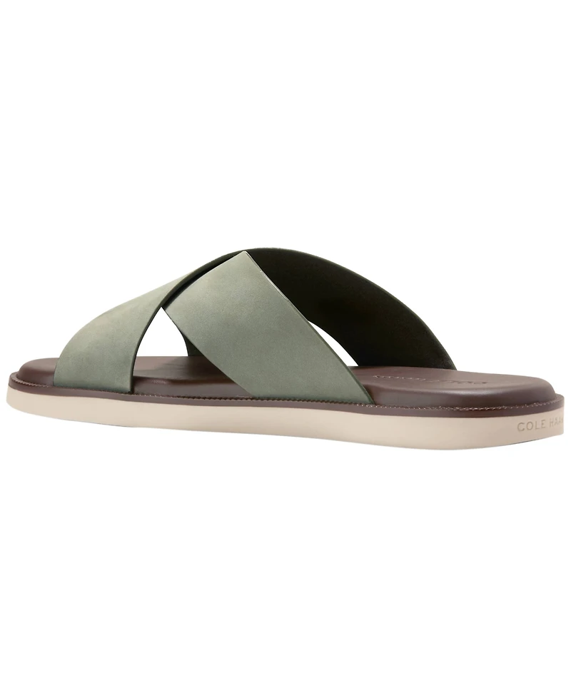 Cole Haan Men's Nantucket Round-Toe Cross Strap Sandals