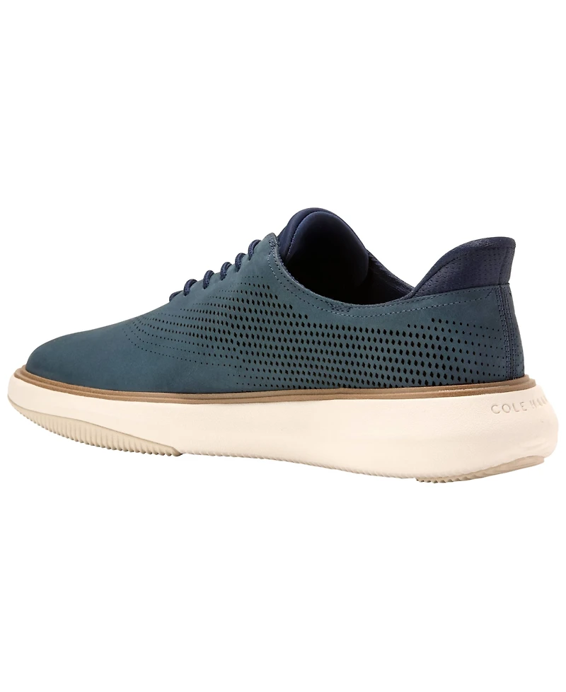 Cole Haan Men's Grand Phaze Laser Quick-On Lace-Up Oxford Shoes