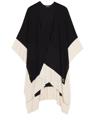 Lauren Ralph Tissue Weight Ruana Wrap