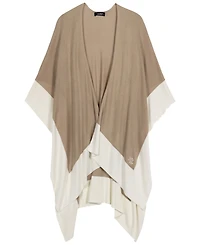 Lauren Ralph Tissue Weight Ruana Wrap