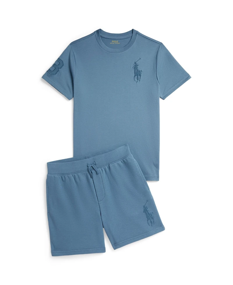 Polo Ralph Lauren Boys' 8-20 Big Pony French Terry Shorts