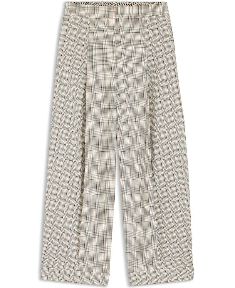 Boss by Hugo Women's Stretch Wool Oversized-Fit Pants