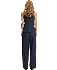 Boss by Hugo Women's Virgin Wool Slim-Fit Vest