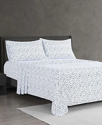 Perry Ellis Julia 4-Pc. Sheet Set, Queen