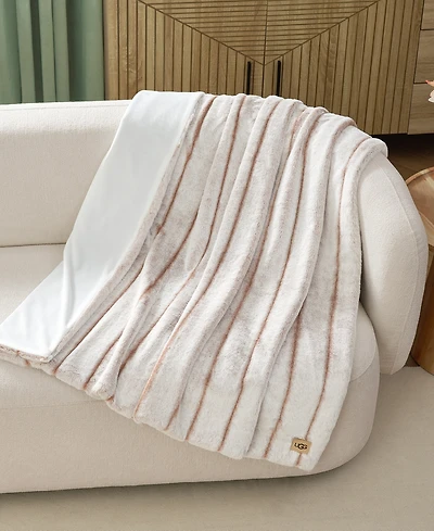 Ugg Stasia Faux Fur Throw, 50" x 70"
