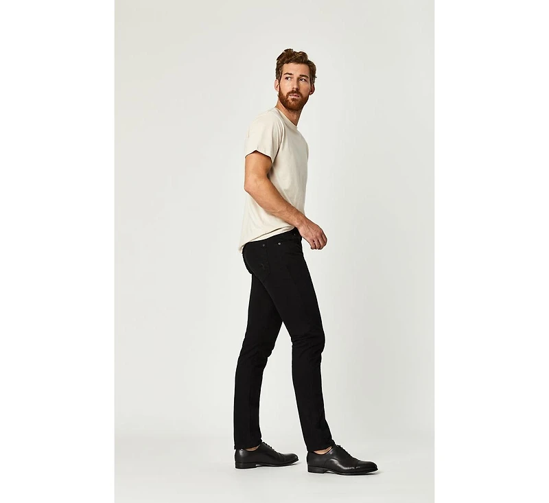 Mavi Jeans Men's Jake Slim Leg Black Williamsburg
